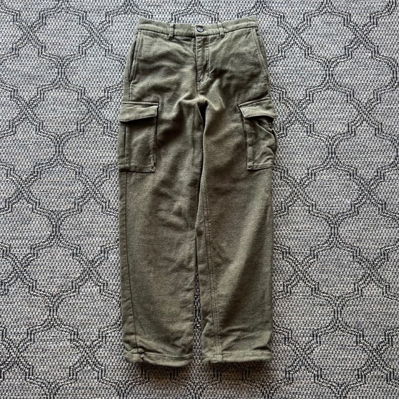 Roots Other - Roots Pants Mens 30 Olive Green Cargo Organic Cotton Utility Gorpcore Trousers